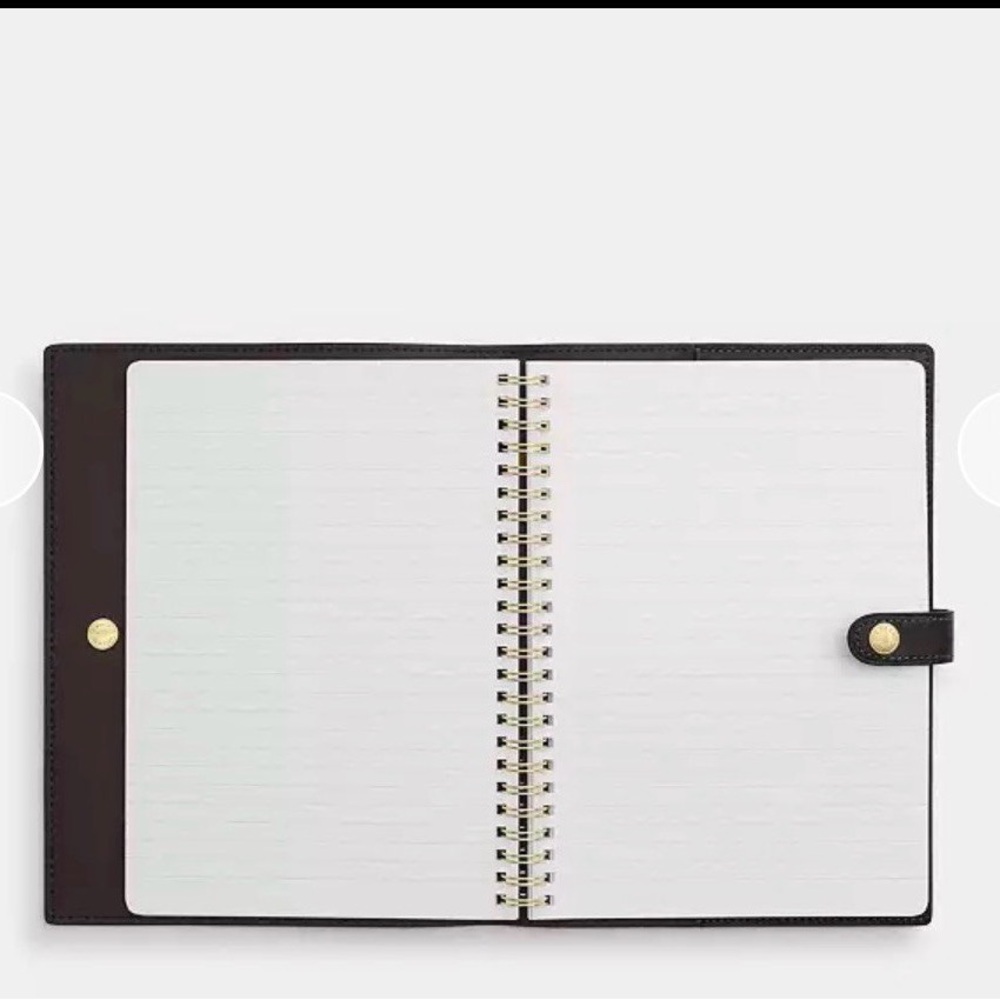 Coach Notebook With Cherry Print - Picture 2 of 3